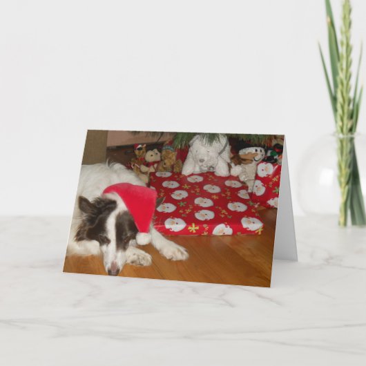 De Vrede van Kerstmis Feestdagen Kaart (Voorkant)