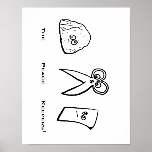 De Vredesbewaarders Poster (Voorkant)