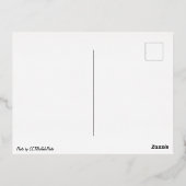 De Vredesbrug in Buffalo, NY Folie Feestdagen Briefkaart (Achterkant)