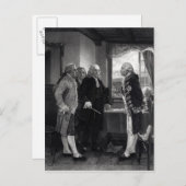 De vredesconferentie van Staten Island Briefkaart (Voorkant / Achterkant)