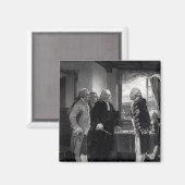 De vredesconferentie van Staten Island Magneet (Voorkant / Achterkant)