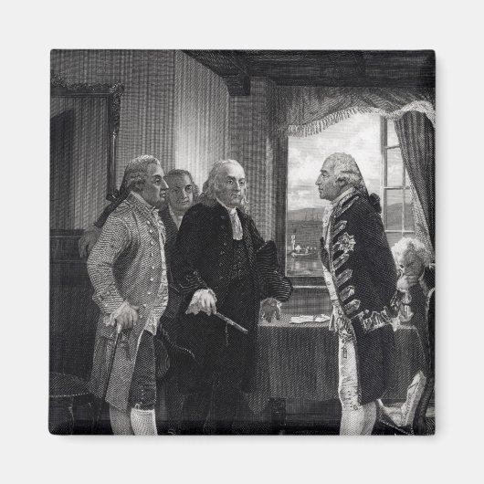 De vredesconferentie van Staten Island Magneet (Voorkant)