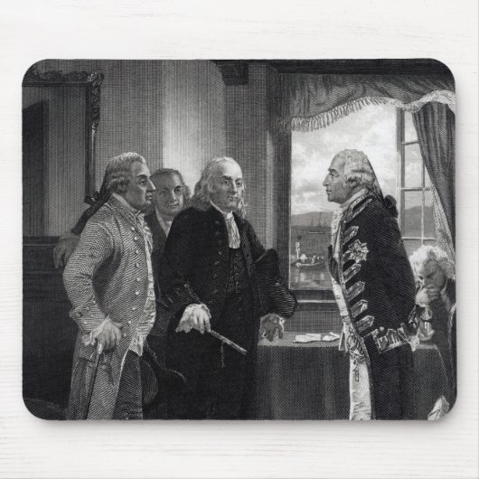 De vredesconferentie van Staten Island Muismat (Voorkant)