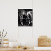 De vredesconferentie van Staten Island Poster (Keuken)