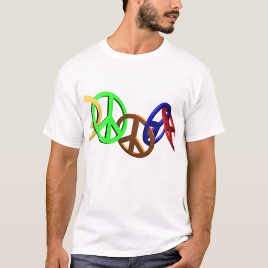 de vredesketen t-shirt (Voorkant)