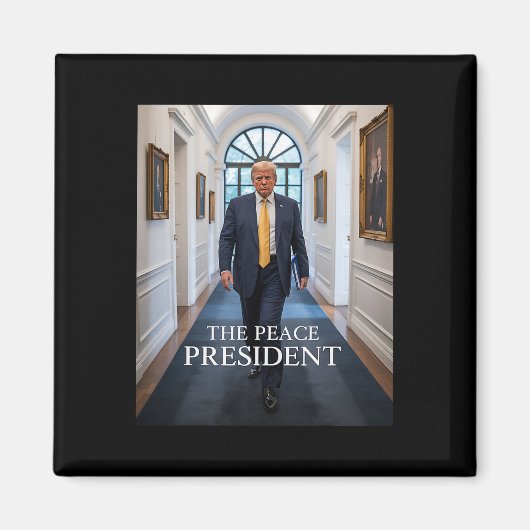De vredespresident, Trump President van de Vrede _ Magneet (Voorkant)