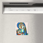 De Vredige Madonna Magneet (Insitu (Vaatwasser))