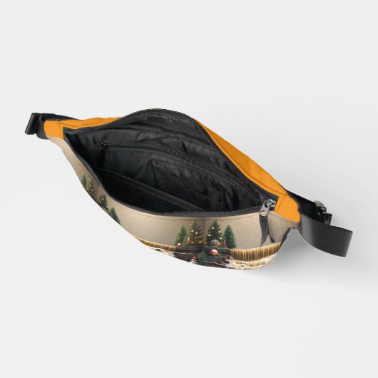 "De vredige sluimer van de winter" Heuptasje (Open)