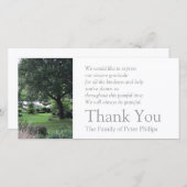 De vredige tuin 6 sympathie bedankt 2 (Voorkant / Achterkant)