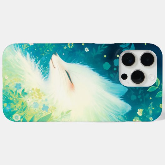 De vredige vossenbewaker Case-Mate iPhone case (Achterkant (horizontaal))