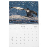 De Vreedzame Oceaan van het Paradijs van Surfers Kalender (Mar 2027)