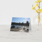 De vreedzame Toevlucht van de Natuur van Kusten Kaart (Gele Bloem)