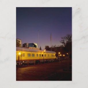 De Vreedzame Trein van de Unie in Oud Sacramento Briefkaart