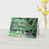 De vreedzame Verjaardag van de Gang Kaart (Gele Bloem)