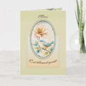 De vreedzame vogel kaart (Voorkant)