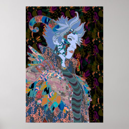 De vreemde demon poster (Voorkant)