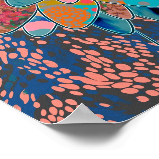 De vreemde demon poster (Hoek)