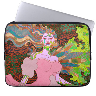 De vreemde engel laptop sleeve