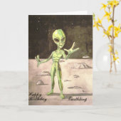 De vreemde kaart van de Verjaardag (Gele Bloem)