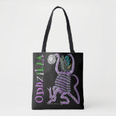 De vreemde staart van Oddzilla Tote Bag (Voorkant)