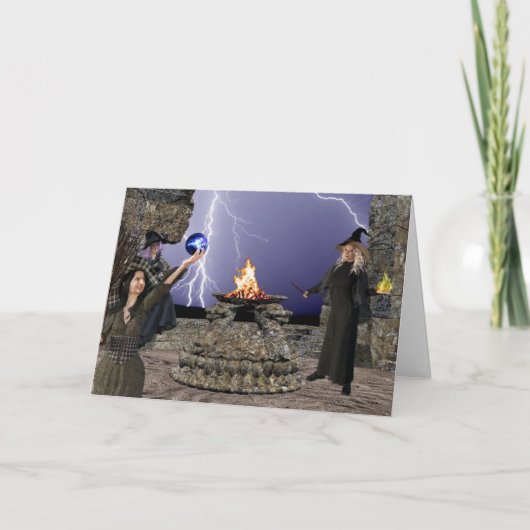 De vreemde zussen gooien een kuil op kaart (Voorkant)