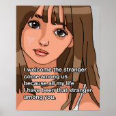 De vreemdeling onder jullie poster (Voorkant)