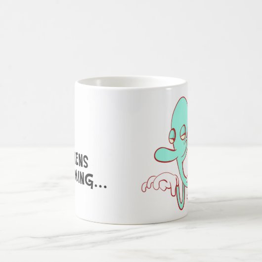 De vreemdelingen komen Mok tegemoet (Center)