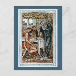 De vreemden werden opgehaald, de briefkaart