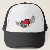 De vreselijk goede trucker hoed trucker pet (Voorkant)