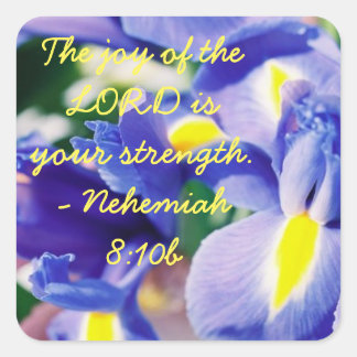 De vreugde des HEEREN Vierkante Sticker