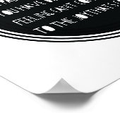 De vreugde die Romeinen komt 8:18 Poster (Hoek)