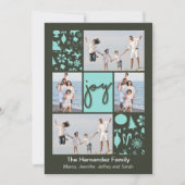 De vreugde Geassorteerde Kaart van de Foto van de (Voorkant)