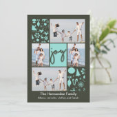 De vreugde Geassorteerde Kaart van de Foto van de (Staand voorkant)