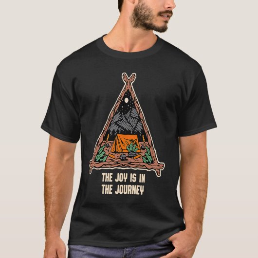 De vreugde is in de campagne voor gevaccinatie op t-shirt (Voorkant)