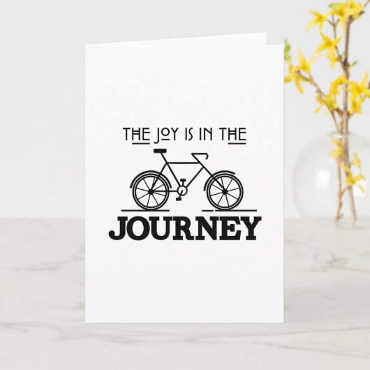 DE VREUGDE IS IN DE REIS KAART (Gele Bloem)