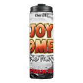 De vreugde komt in de morgen PSALM 30:5 Thermosbeker (Voorkant)