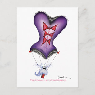 De vreugde van ballonvaren briefkaart