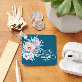 De vreugde van de Heer Bloemen Sleutelhanger