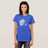 De vreugde van de Heer bloemrijk T-shirt (Voorkant volledig)