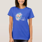 De vreugde van de Heer bloemrijk T-shirt (Voorkant)