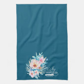 De vreugde van de Heer bloemrijk Theedoek (Verticaal)