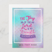 De vreugde van de Heer is mijn kracht Gepersonalis (Voorkant / Achterkant)