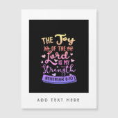 De vreugde van de Heer is mijn kracht Gepersonalis (Voorkant)