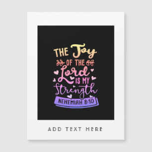 De vreugde van de Heer is mijn kracht gepersonalis