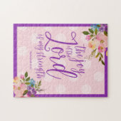 De vreugde van de Heer is mijn kracht Legpuzzel (Horizontaal)