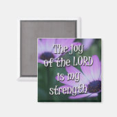 De vreugde van de Heer is mijn kracht Magneet (Voorkant / Achterkant)