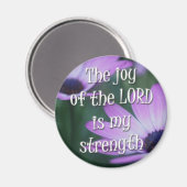 De vreugde van de Heer is mijn kracht Magneet (Voorkant / Achterkant)