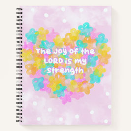 De vreugde van de Heer is mijn kracht Notitieboek