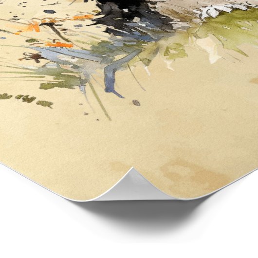 De vreugde van de Heer is mijn kracht Poster (Hoek)