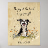 De vreugde van de Heer is mijn kracht Poster (Voorkant)